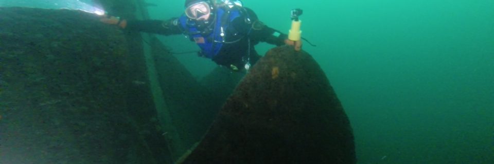 Henry Chisholm Engine Shipwreck in Lake Superior at Isle Royale, MI