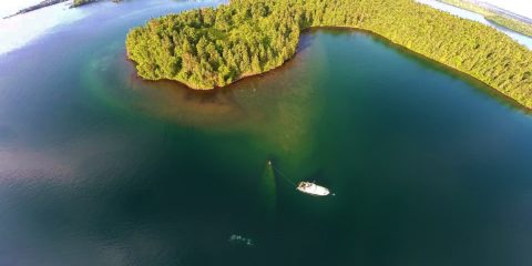 The America Shipwreck in Lake Superior at Isle Royale, MI