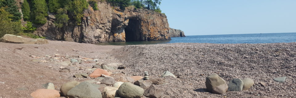 Cave of the Winds in Lake Superior at Ilgen, MN