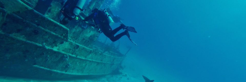 Sea Viking Wreck at New Providence Island, Bahamas